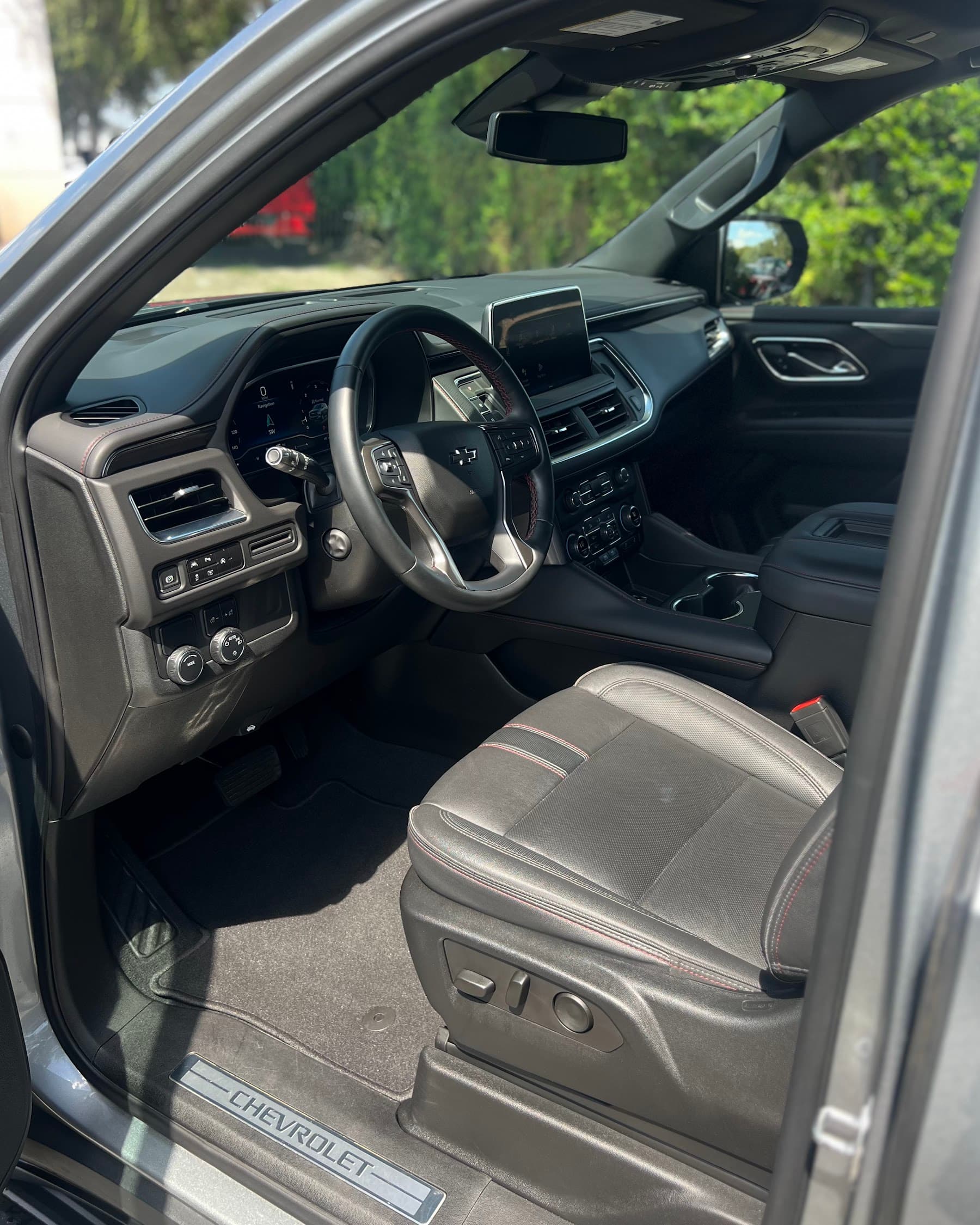 Interior car detailing results