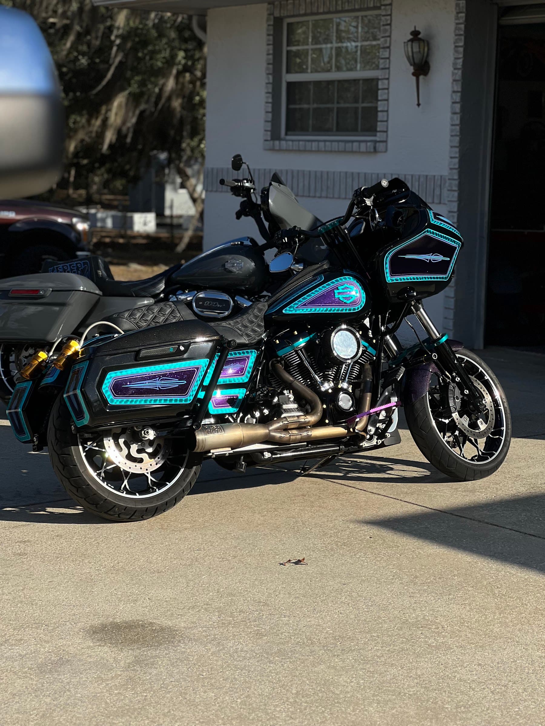 Motorcycle detailing service in Tampa